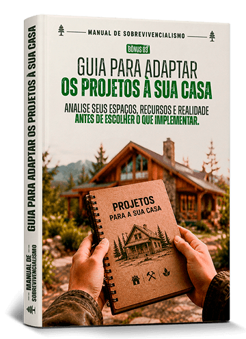 Mockup do bônus 01: GUIA PARA ADAPTAR OS PROJETOS À SUA CASA