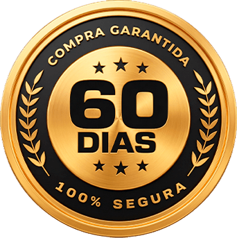 Selo de garantia incondicional de 60 dias